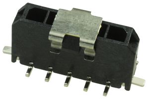 MOLEX 43650-0524 Pin Header, Wire-to-Board, 3 mm, 1 Rows, 5 Contacts, Surface Mount Straight