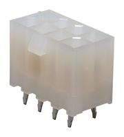 MOLEX 39-29-0083 引脚针座, 线至板, 4.2 mm, 2 排, 8 触点, 通孔直型, Mini-Fit Jr. 5566 Series