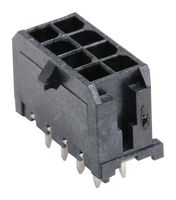 MOLEX 43045-0828 Pin Header, Wire-to-Board, 3 mm, 2 Rows, 8 Contacts, Through Hole Straight