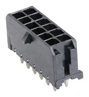MOLEX 43045-1213 Pin Header, Wire-to-Board, 3 mm, 2 Rows, 12 Contacts, Through Hole Straight