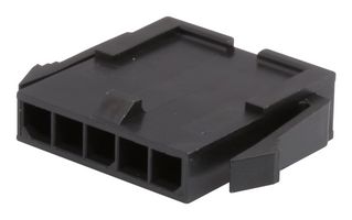 MOLEX 43640-0500 连接器外壳, Micro-Fit 3.0 43640, 插头, 5 路, 3 mm, Molex Micro-Fit 3.0 43031系列插针触芯