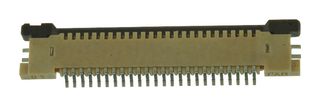 MOLEX 54550-2471 FFC / FPC Board Connector, 0.5 mm, 24 Contacts, Easy-On 54550 Series, Solder, Top, 1 Row
