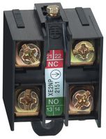 TELEMECANIQUE SENSORS XE2NP2161 触点块, 螺丝钳, 2位, Schneider OsiSense XC系列XCKM/XCKS/XCKD/XCKL/XCKJ/XCKP限位开关