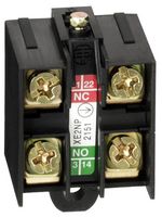 TELEMECANIQUE SENSORS XE2NP3151 触点块, SPST-NC/NO, 螺丝钳, 2位, Telemecanique OsiSense XC 系列 XCKT 限位开关