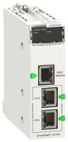 SCHNEIDER ELECTRIC BMENOC0301 以太网模块，3 端口，10BASE-T/100BASE-TX，10/100 Mbps，IP20，32 mm x 86 mm x 100 mm