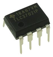 TEXAS INSTRUMENTS TLC3702IP 模拟比较器, 微功率,低电压, 2 放大器, 1.1 µs, 3V 至 16V, DIP, 8 引脚