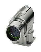 PHOENIX CONTACT 1628497 传感器连接器, M23 PRO Series, M23, 母, 17路, 压接插座-不包含触芯, 直角面板安装