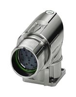 PHOENIX CONTACT 1628499 传感器连接器, M23 PRO Series, M23, 母, 12路, 压接插座-不包含触芯, 直角面板安装