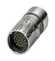 PHOENIX CONTACT 1629152 传感器连接器, M23 PRO Series, M23, 公, 17路, 压接插针-不包含触芯, 直形线缆安装
