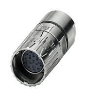 PHOENIX CONTACT 1629156 Sensor Connector, M23 PRO Series, M23, Female, 17 Positions, Crimp Socket - Contacts Not Supplied