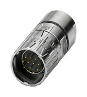 PHOENIX CONTACT 1629160 Sensor Connector, M23 PRO Series, M23, Male, 12 Positions, Crimp Pin - Contacts Not Supplied