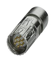 PHOENIX CONTACT 1629176 传感器连接器, M23 PRO Series, M23, 公, 7路, 压接插针-不包含触芯, 直形线缆安装