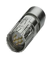 PHOENIX CONTACT 1629188 传感器连接器, M23 PRO Series, M23, 公, 6路, 压接插针-不包含触芯, 直形线缆安装