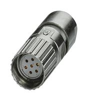 PHOENIX CONTACT 1629228 Sensor Connector, M23 PRO Series, M23, Female, 7 Positions, Crimp Socket - Contacts Not Supplied