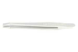 IDEAL-TEK 710.DG Tweezer, General Purpose, Trapezoidal, POM Tip, 115 mm Length