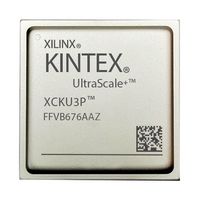 AMD XCKU3P-2FFVB676E FPGA, Kintex UltraScale+, 162720 Blocks, 355950 Macrocells, 12700Kbit, 0.85V Core, FCBGA-676, NCNR