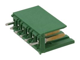 TE CONNECTIVITY - AMP 280611-2 Pin Header, Wire-to-Board, 3.96 mm, 1 Rows, 6 Contacts, Through Hole, AMPMODU MOD I