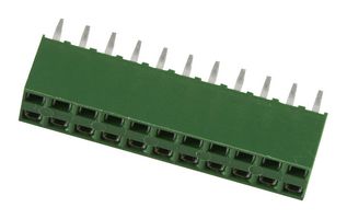 AMP - TE CONNECTIVITY 2-215309-0 PCB插座, 板至板, 2.54 mm, 2 排, 20 触点, 通孔安装