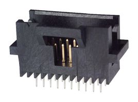 AMP - TE CONNECTIVITY 6-104071-0 Pin Header, Board-to-Board, 1.27 mm, 1 Rows, 8 Contacts, Through Hole Straight, System 50