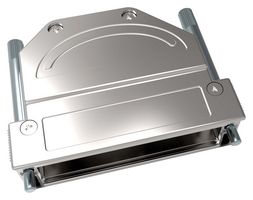 TE CONNECTIVITY 1-2308346-6 D Sub Backshell, DD, 45°, 180°, Zinc Body