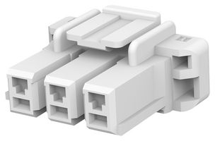 AMP - TE CONNECTIVITY 1376389-1 连接器外壳, Power Key 5.0, 插头, 3 路, 5 mm, AMP Power Key 5.0系列1376347-1, 1376348-1插座触芯