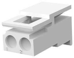 AMP - TE CONNECTIVITY 1-480720-0 Connector Housing, Receptacle, 2 Ways, 5.08 mm, Commercial MATE-N-LOK Connectors
