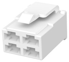 AMP - TE CONNECTIVITY 172134-1 Connector Housing, FASTIN-FASTON 250, Receptacle, 4 Ways, 9 mm