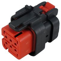 TE CONNECTIVITY 776433-1 连接器外壳, AMPSEAL, 插座, 6 路, AMP AMPSEAL系列插座触芯