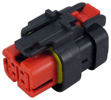 AMP - TE CONNECTIVITY 776487-1 连接器外壳, AMPSEAL, 插头, 12 路, 4.5 mm, AMP AMPSEAL系列插座触芯