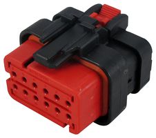 TE CONNECTIVITY 776533-1 连接器外壳, AMPSEAL, 插头, 12 路, 4.5 mm, AMP AMPSEAL系列插座触芯