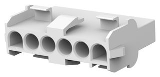 AMP - TE CONNECTIVITY 926307-3 Connector Housing, Receptacle, 6 Ways, 6.35 mm, Universal MATE-N-LOK Contacts