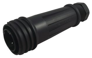 BULGIN LIMITED PX0921/03/P Circular Connector, Circular Power Connector, Buccaneer 900 Series, Cable Mount Plug, 3 Contacts