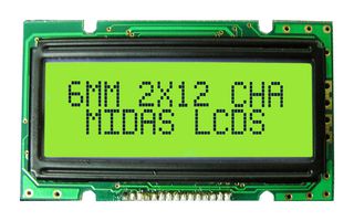 MIDAS DISPLAYS MC21205A6WK1-SPTLY