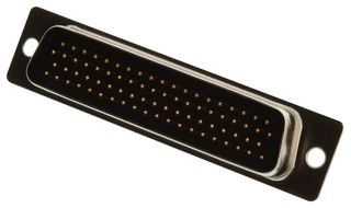 MOLEX / FCT 173113-0066 D Sub Connector, High Density, Plug, 173113 Series, 78 Contacts, DD, Solder Cup
