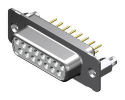 MOLEX / FCT 173109-1908 D Sub Connector, Standard, Receptacle, 173109 Series, 37 Contacts, DC, Solder