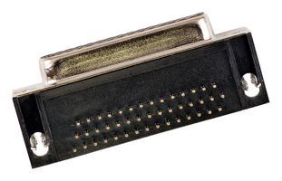 MOLEX / FCT 173113-0001 D Sub Connector, High Density, Receptacle, 173113 Series, 44 Contacts, DB, Solder