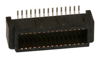 MOLEX 501920-4001 Mezzanine Connector, Plug, 0.5 mm, 2 Rows, 40 Contacts, Surface Mount, Copper Alloy