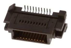 MOLEX 53647-0274 Mezzanine连接器, 插头, 0.635 mm, 2 排, 20 触点, 表面安装, 铜合金
