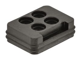HARTING 09100049900 Connector Accessory, Single Wire Seal, Harting Han Series Size 1A Heavy Duty Connectors, Han