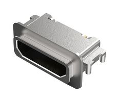 GCT USB3500-30-A 密封连接器, USB, 微型USB B, USB 2.0, 插座, 5路, 表面安装, IP67