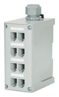 PANDUIT FDME8RG 配线架, 光纤, 8 端口