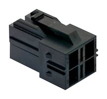 MOLEX 151049-2406 连接器外壳, 黑色, CP-6.5 151049 Series, 插座, 4 路, 6.5 mm, Molex CP-6.5 系列 505978000 和 505988000 母线对板压接端子