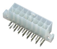MOLEX 39-29-5163 Pin Header, Wire-to-Board, 4.2 mm, 2 Rows, 16 Contacts, Through Hole Right Angle