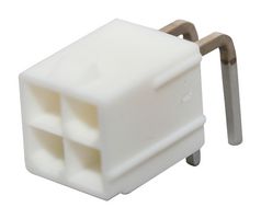 MOLEX 39-30-1042 Pin Header, Wire-to-Board, 4.2 mm, 2 Rows, 4 Contacts, Through Hole Right Angle