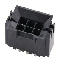 MOLEX 44068-0002 引脚针座, 板至板, 线至板, 4.2 mm, 2 排, 6 触点, 通孔直型, Mini-Fit BMI 44068 Series