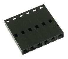 MOLEX 50-57-9015 Connector Housing, Black, SL 70066 Series, Receptacle, 15 Ways, 2.54 mm