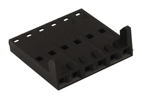 MOLEX 50-57-9505 连接器外壳, 黑色, SL 70066 Series, 插座, 5 路, 2.54 mm, Molex SL 70058 & 71851 系列母压接端子