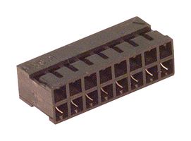 MOLEX 51110-1851.. 连接器外壳, 黑色, Milli-Grid 51110 Series, 插座, 18 路, 2 mm, Molex Milli-Grid 50394 和 87396 系列母压接端子