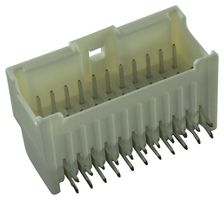 MOLEX 55959-2630 引脚针座, 线至板, 2 mm, 2 排, 26 触点, 通孔直角, MicroClasp 55959