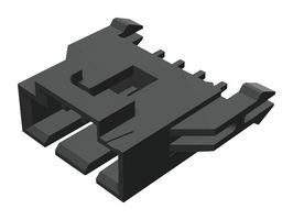 MOLEX 70541-0003 Pin Header, Wire-to-Board, 2.54 mm, 1 Rows, 4 Contacts, Through Hole Straight, SL 70541 Series